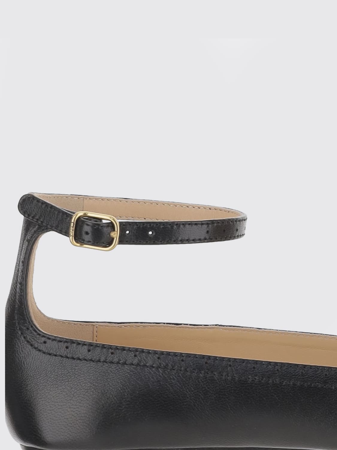 CHLOÉ BALLERINE: Ballerines femme ChloÉ, Noir - Img 5