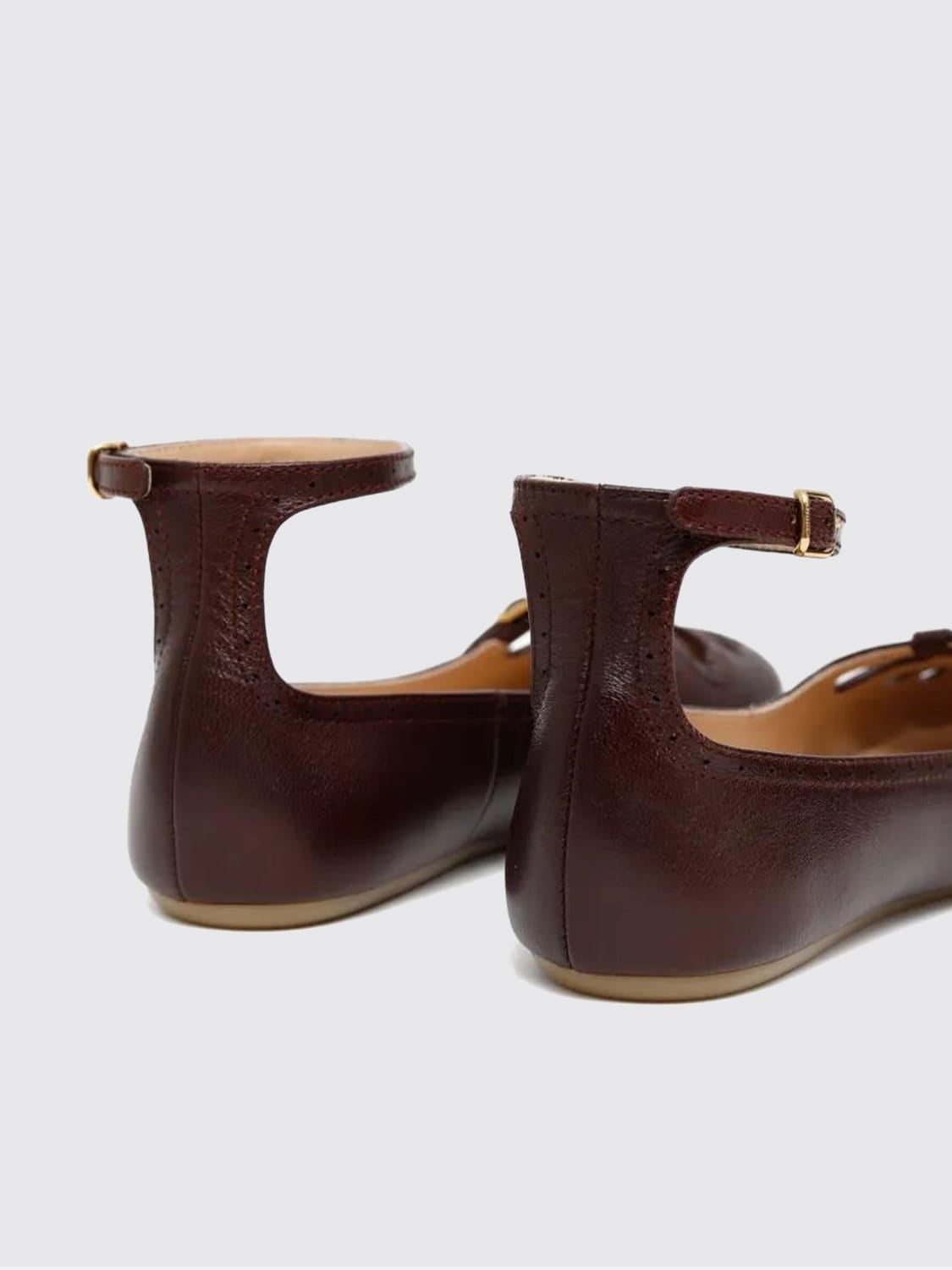 CHLOÉ BALLERINE: Ballerines femme ChloÉ, Violet - Img 3