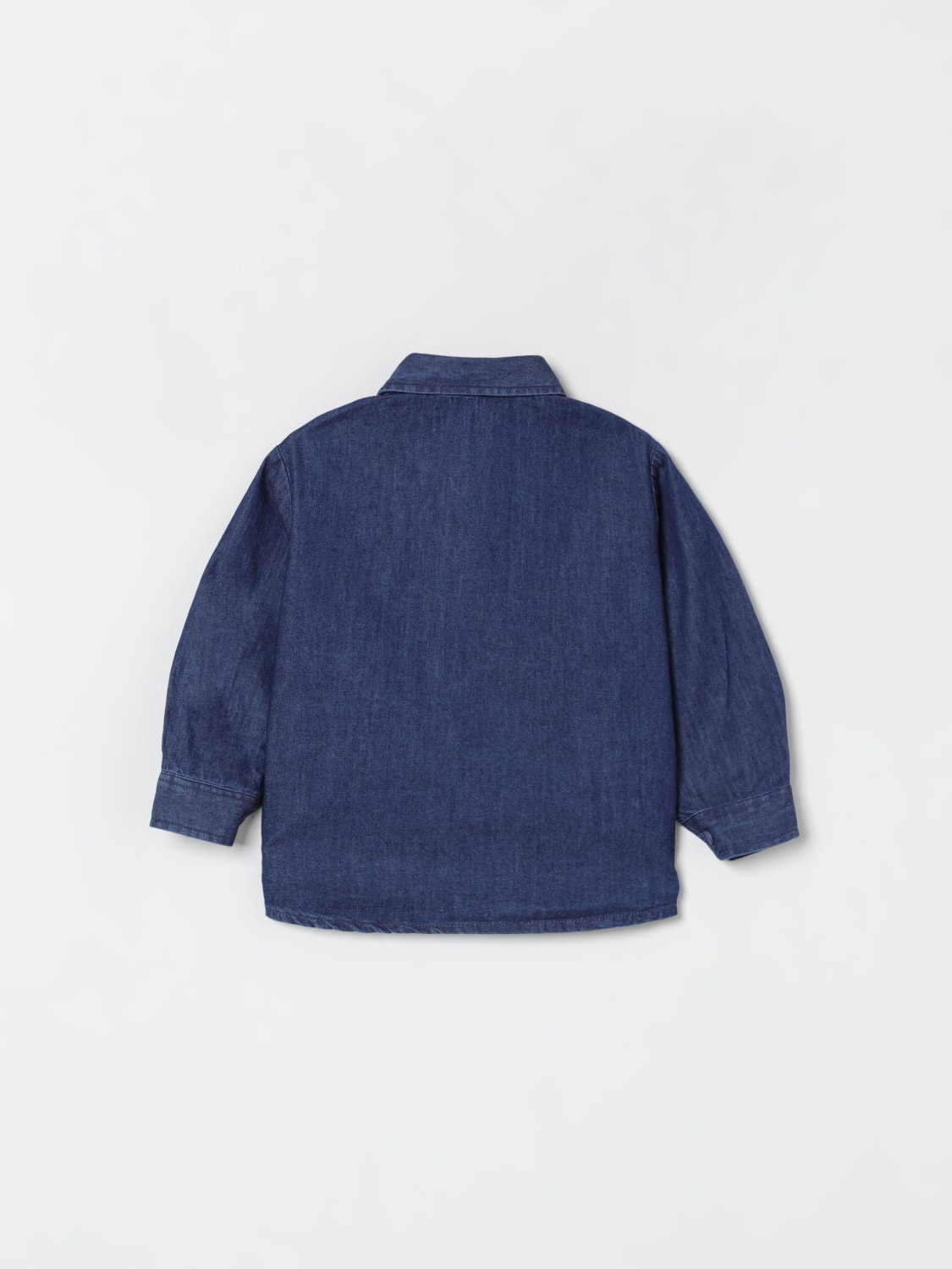 IL GUFO SHIRT: Shirt kids Il Gufo, Blue - Img 2