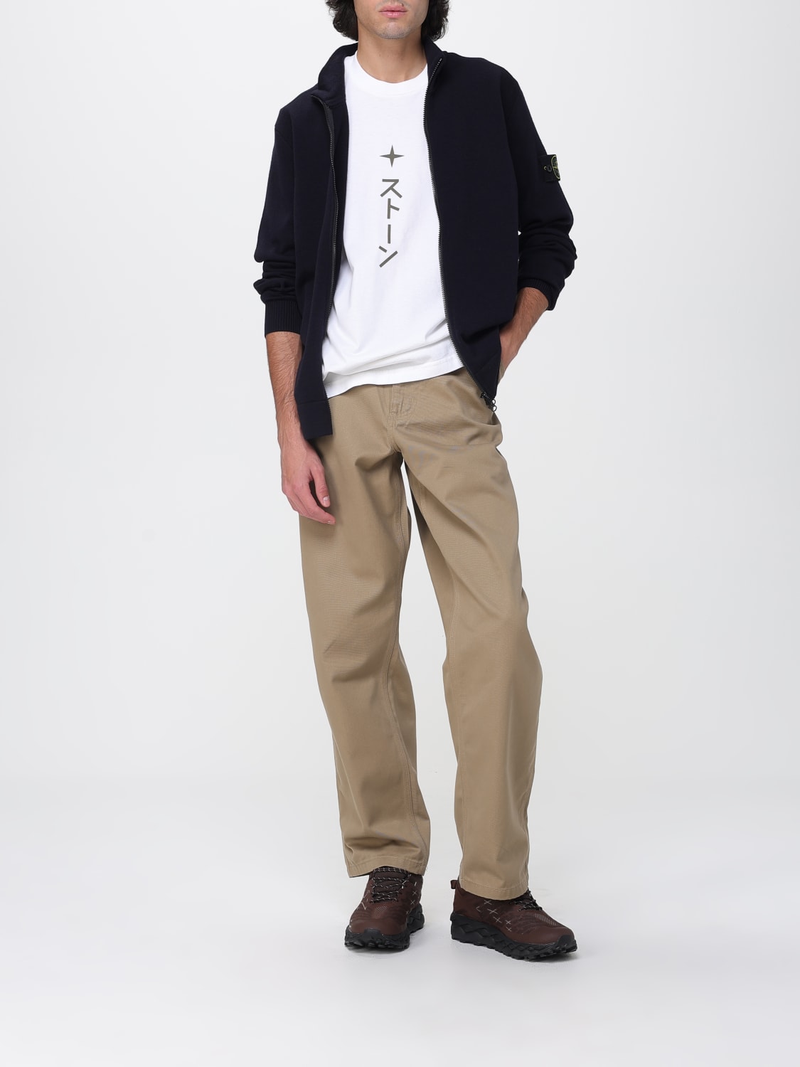 STONE ISLAND T-SHIRT: T-shirt men Stone Island, White - Img 2