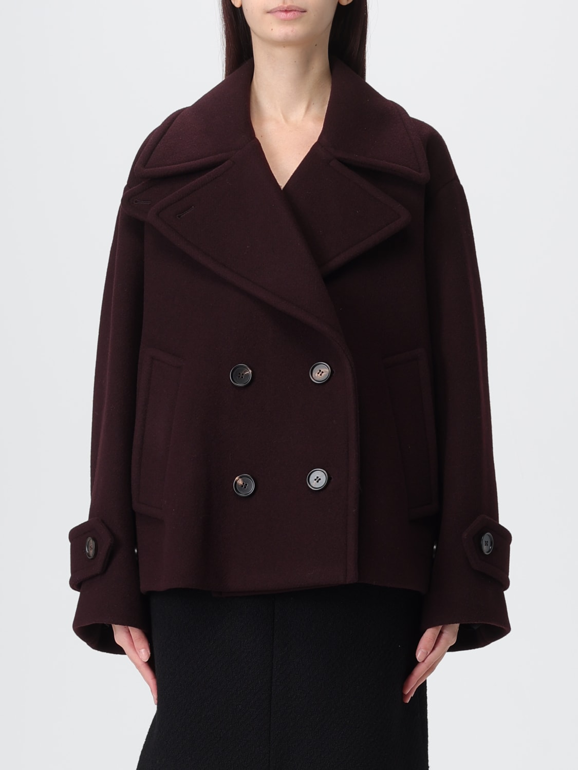 CHLOÉ COAT: Coat woman ChloÉ, Violet - Img 1