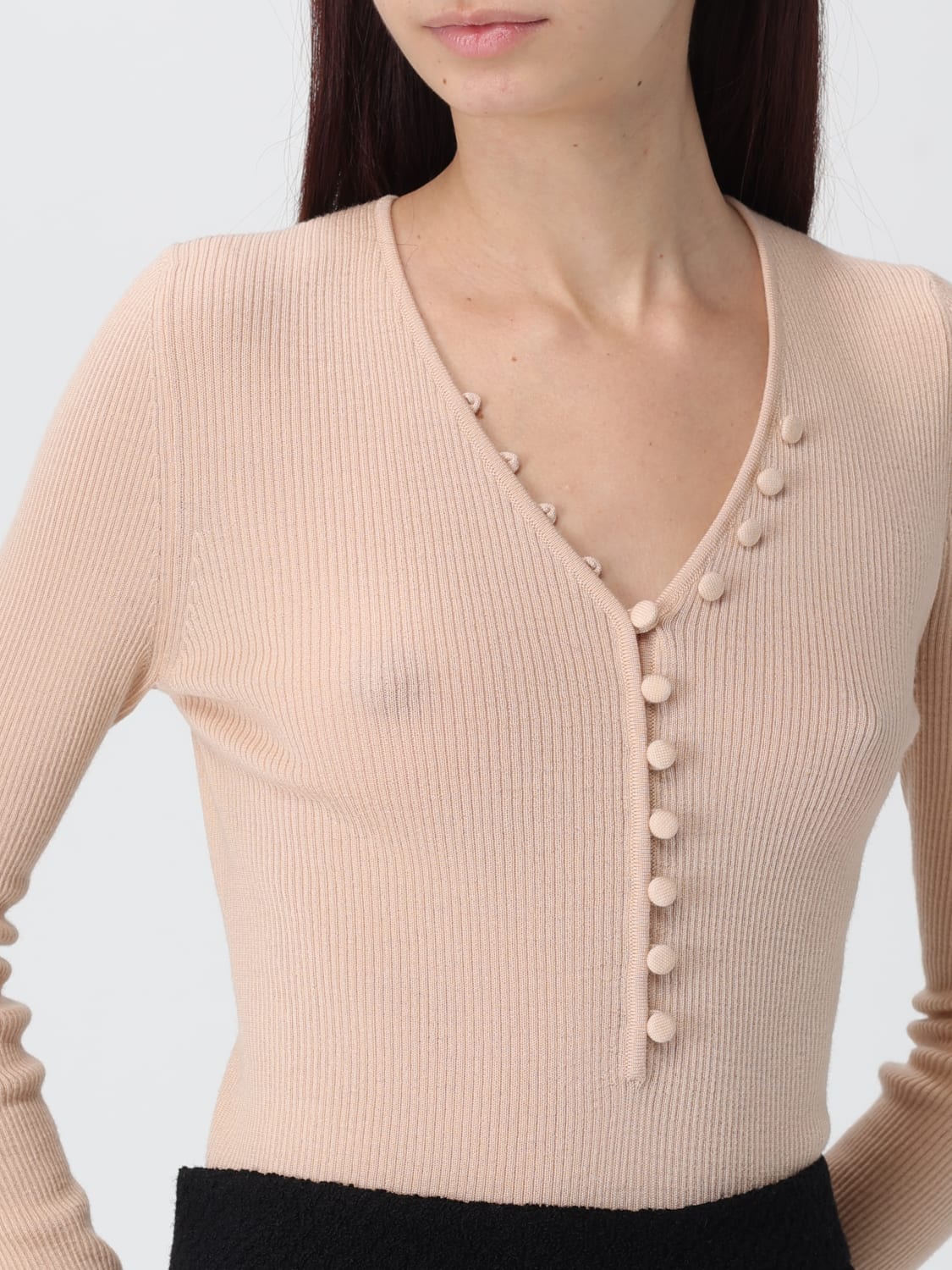 CHLOÉ SWEATER: Sweater woman ChloÉ, Honey - Img 5