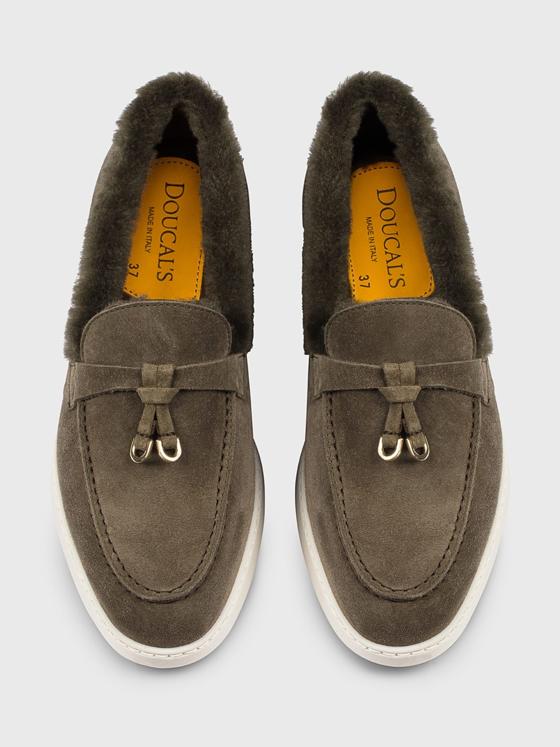 DOUCAL'S MOKASSINS: Mokassins damen Doucal's, Grün - Img 3