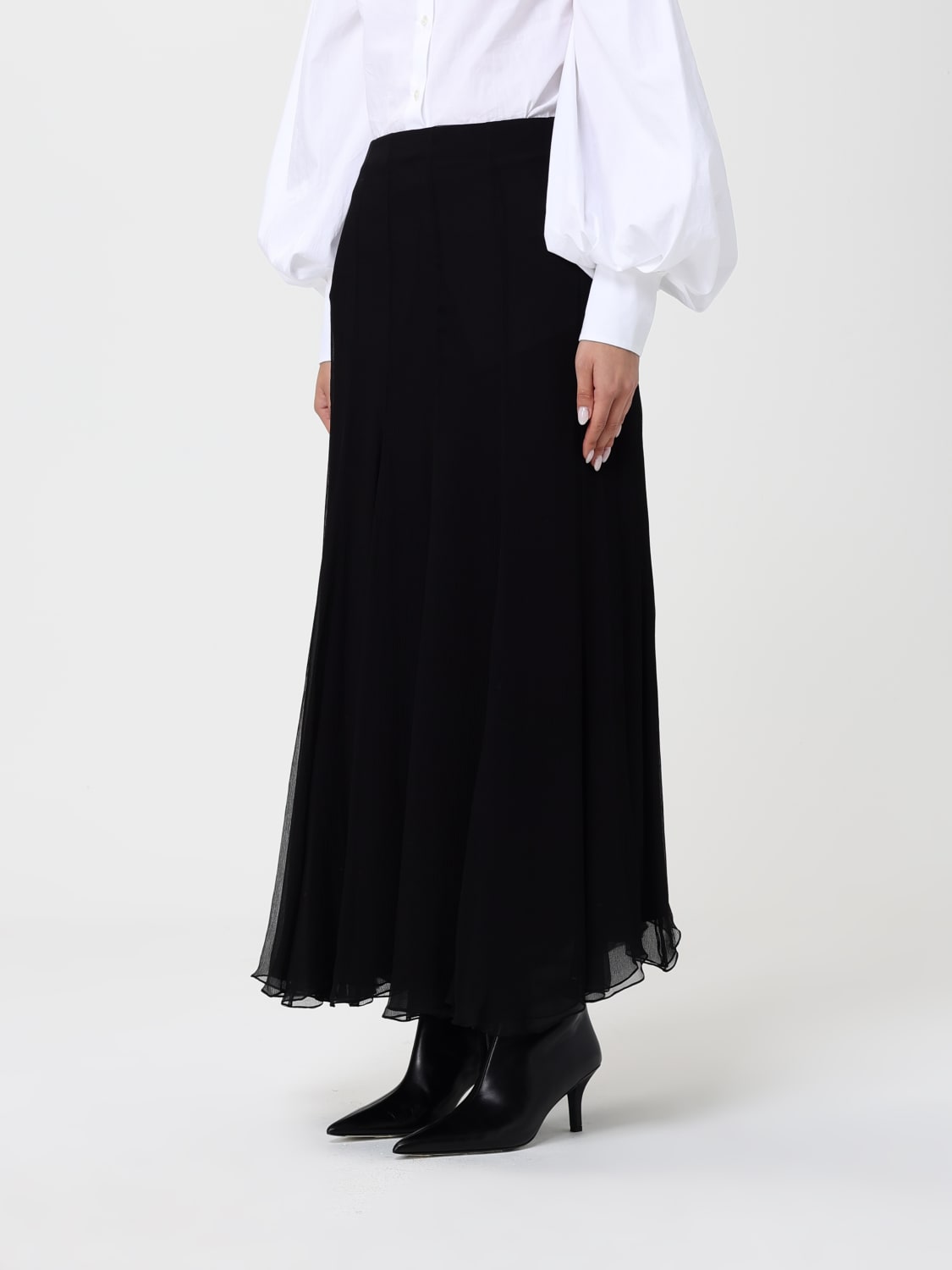 CHLOÉ JUPE: Jupe femme ChloÉ, Noir - Img 4