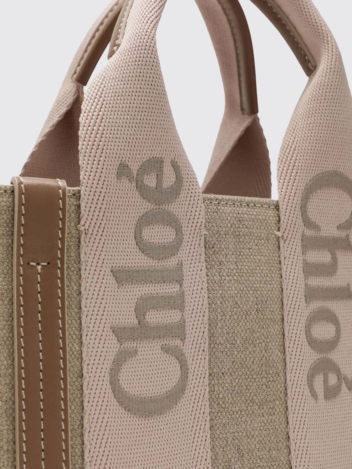 CHLOÉ SAC À MAIN: Sac porté main femme ChloÉ, Beige - Img 4