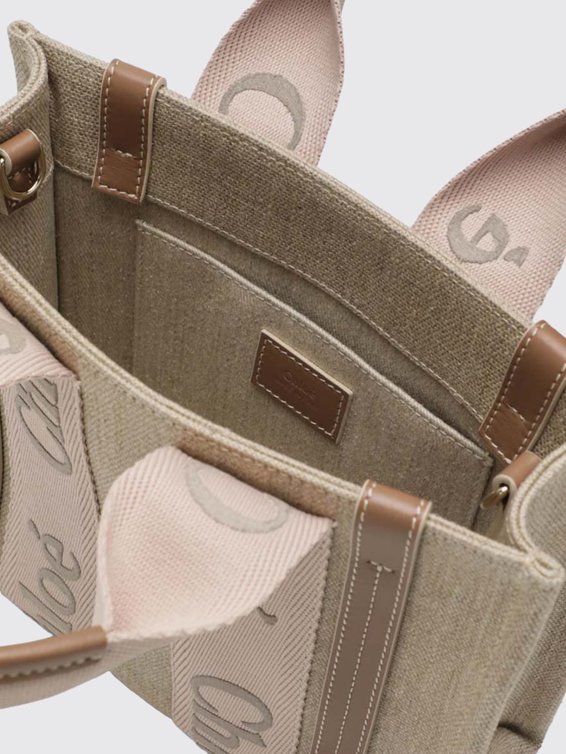 CHLOÉ SAC À MAIN: Sac porté main femme ChloÉ, Beige - Img 5