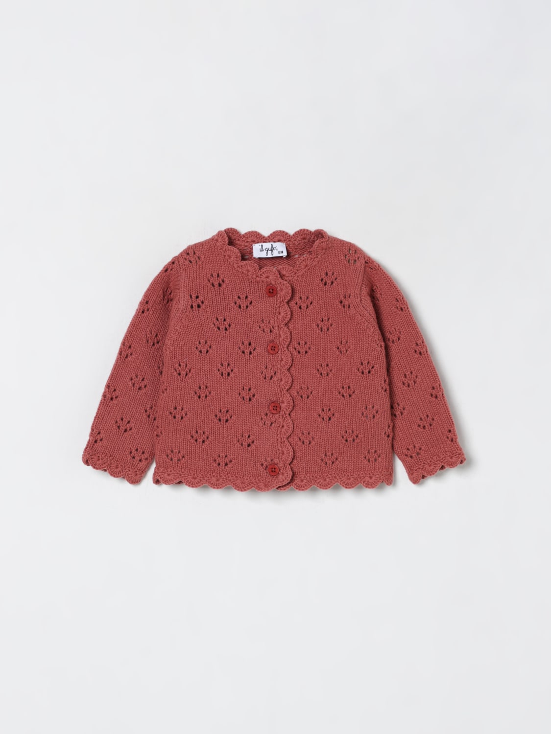 IL GUFO SWEATER: Sweater kids Il Gufo, Pink - Img 1