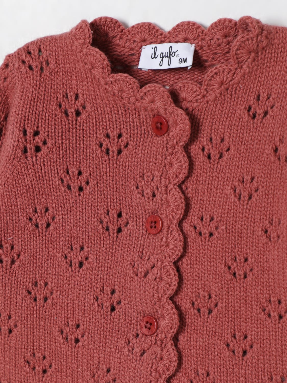 IL GUFO SWEATER: Sweater kids Il Gufo, Pink - Img 3