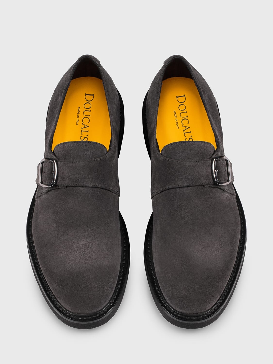 DOUCAL'S BROGUE SHOES: Shoes men Doucal's, Charcoal - Img 3