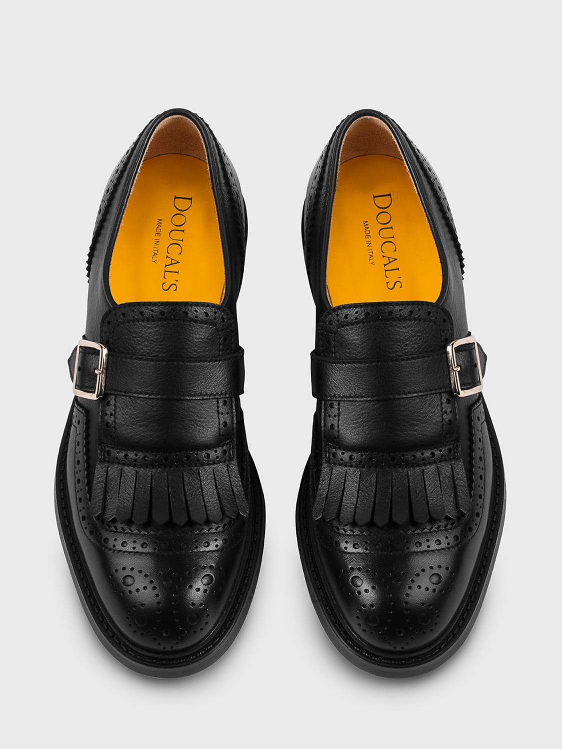 DOUCAL'S OXFORD SHOE: Shoes woman Doucal's, Black - Img 3