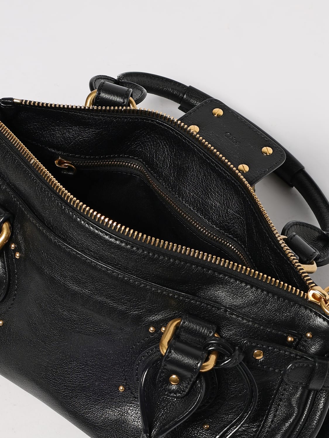 CHLOÉ SCHULTERTASCHE: Schultertasche damen ChloÉ, Schwarz - Img 5