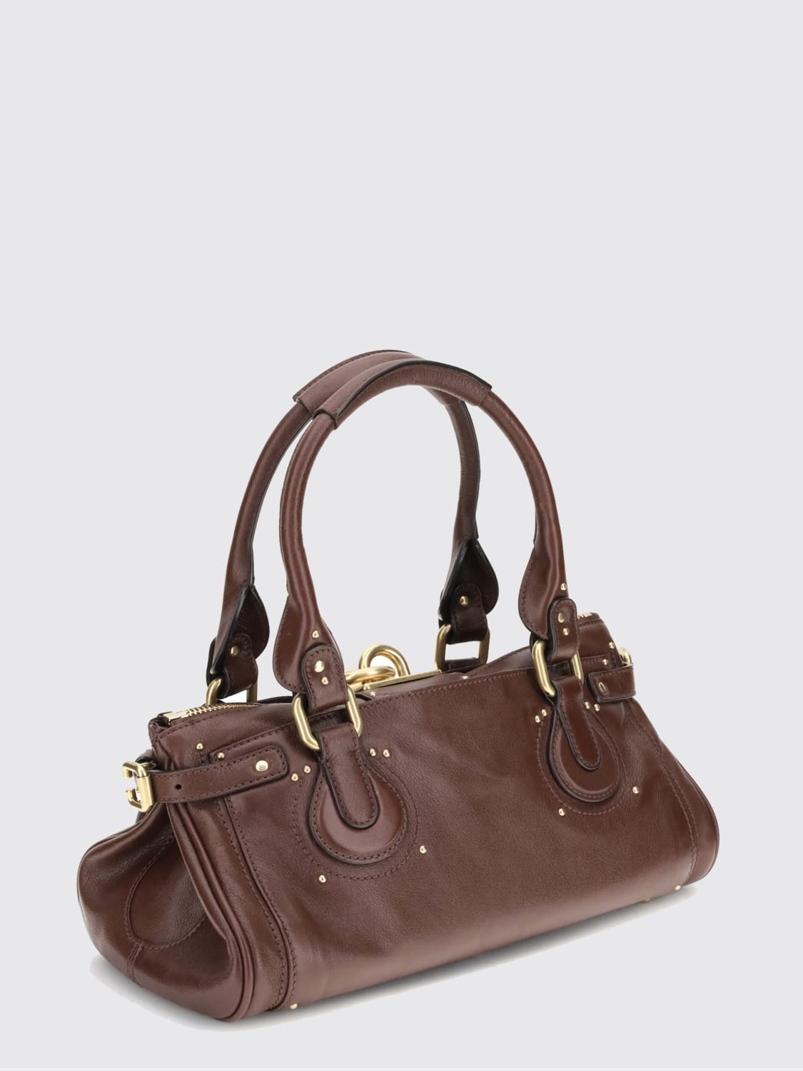 CHLOÉ SAC PORTÉ ÉPAULE: Sac porté épaule femme ChloÉ, Brun - Img 3