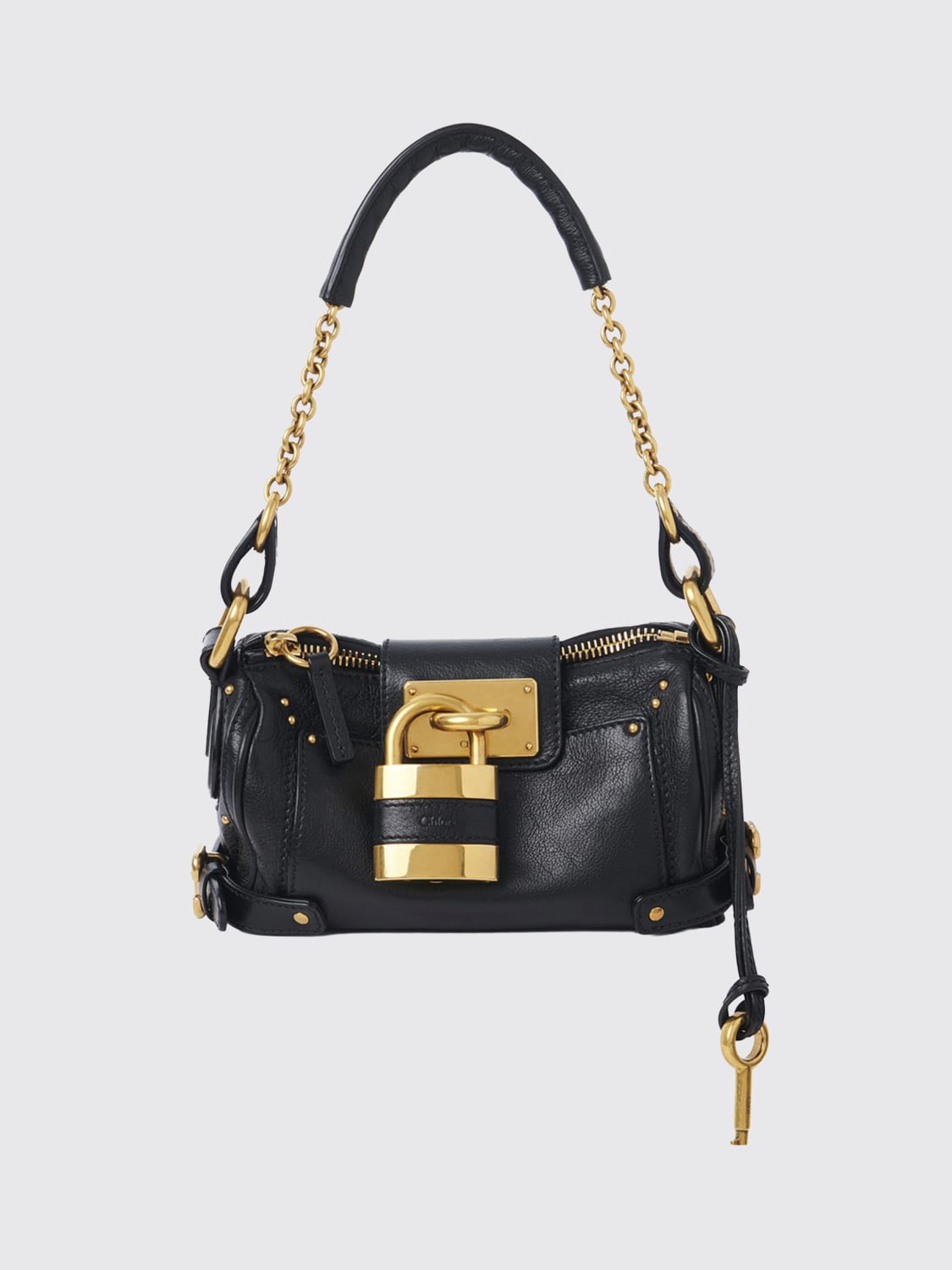 CHLOÉ MINI SAC: Sac porté épaule femme ChloÉ, Noir - Img 1