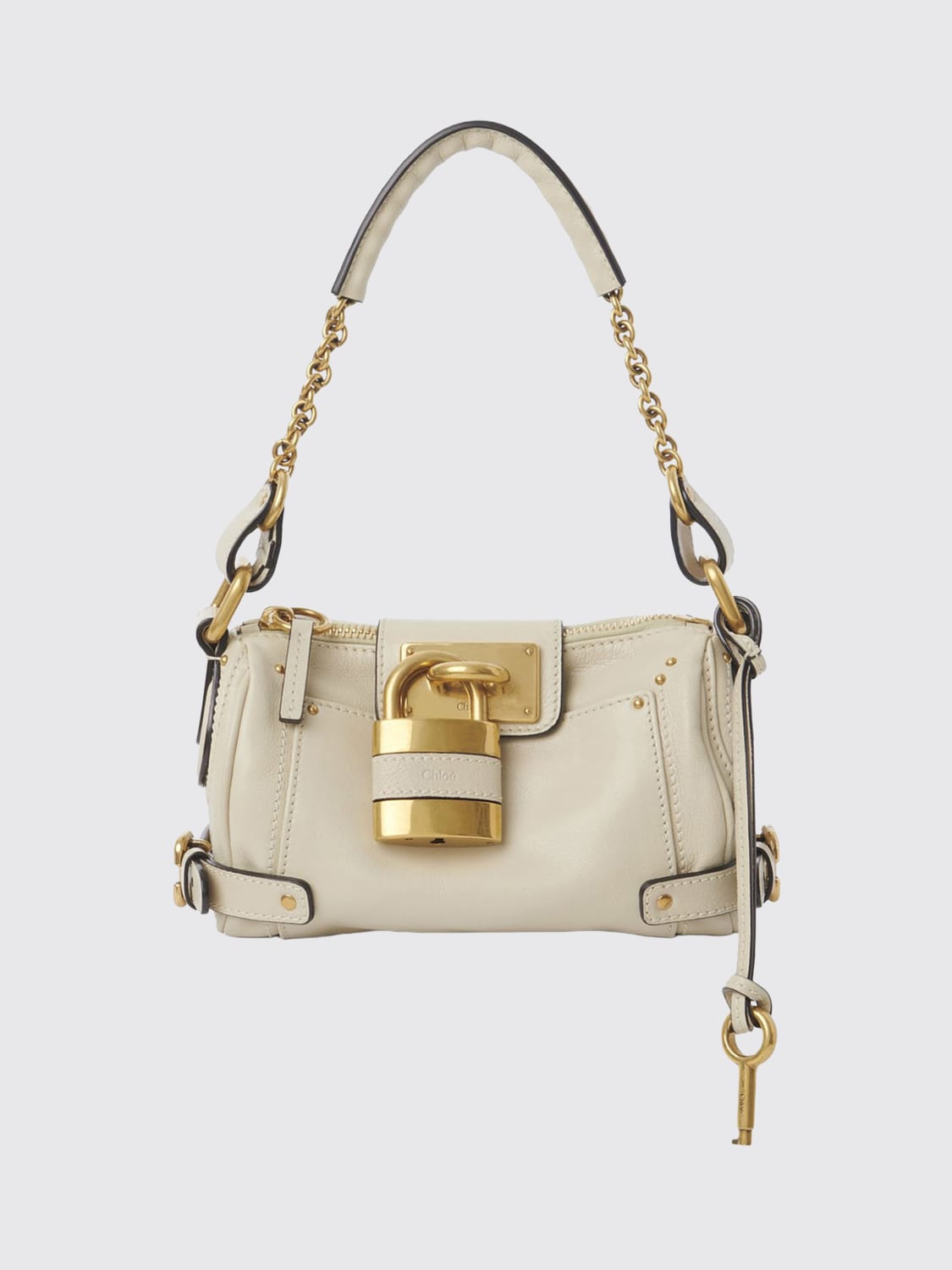 CHLOÉ MINI BAG: Shoulder bag woman ChloÉ, Cream - Img 1