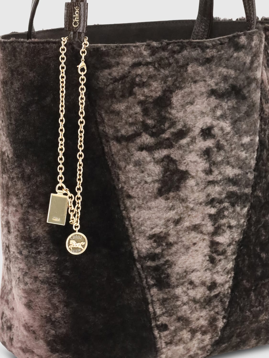 CHLOÉ TOTE BAG: Shoulder bag woman ChloÉ, Brown - Img 3
