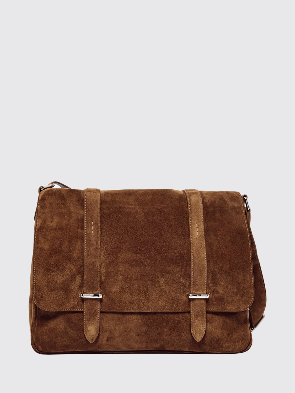 ORCIANI SHOULDER BAG: Bags men Orciani, Tobacco - Img 1