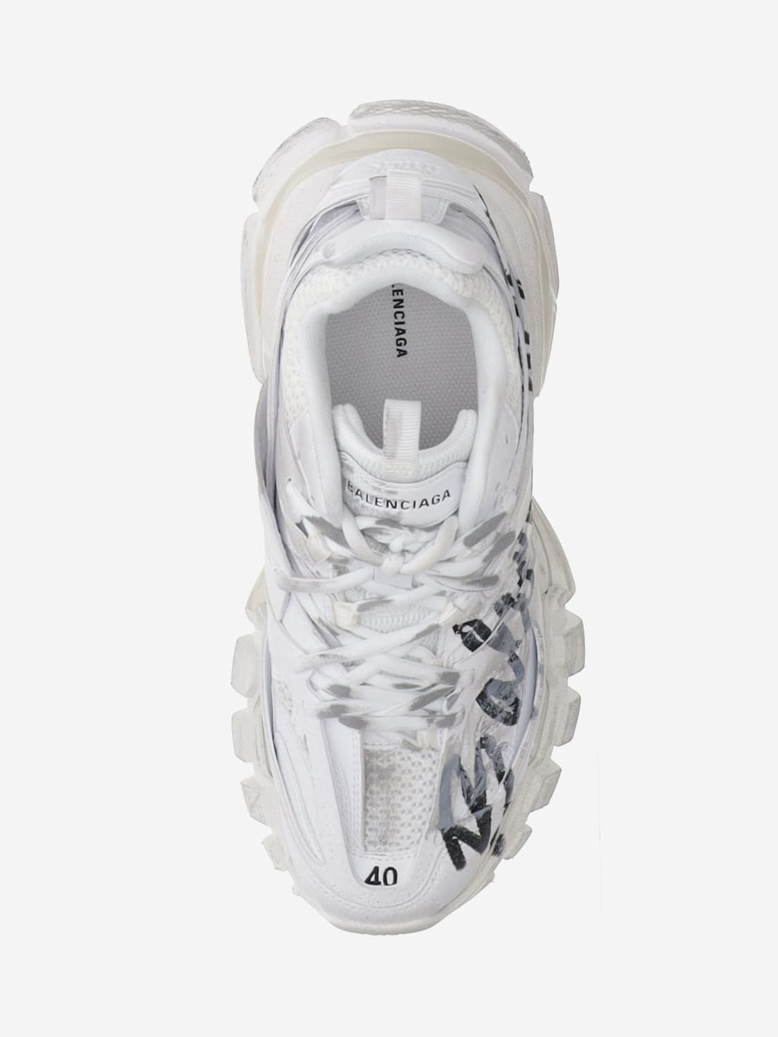 BALENCIAGA SNEAKERS: Sneakers woman Balenciaga, White - Img 4