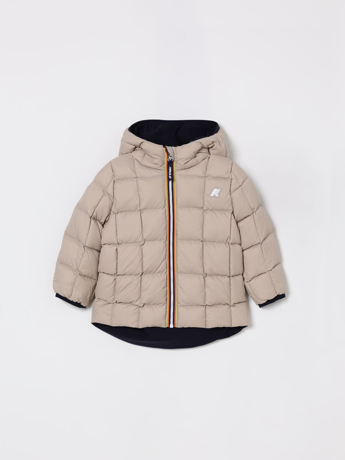 K-WAY JACKET: Coats kids K-way, Blue - Img 3