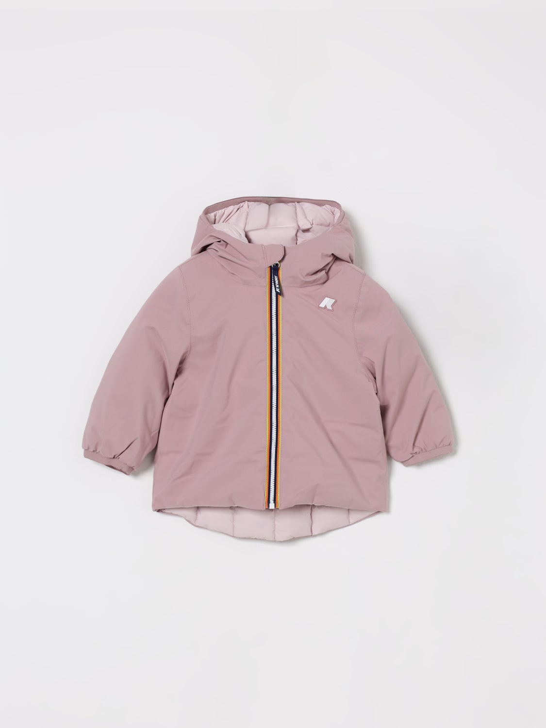 K-WAY JACKET: Coats kids K-way, Pink - Img 1