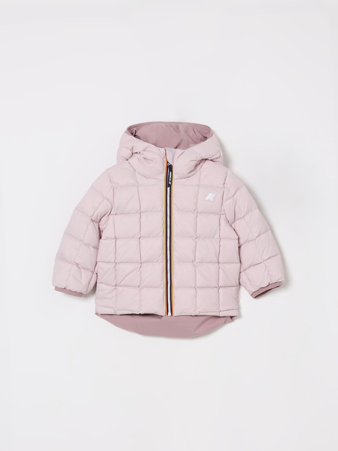 K-WAY JACKET: Coats kids K-way, Pink - Img 3