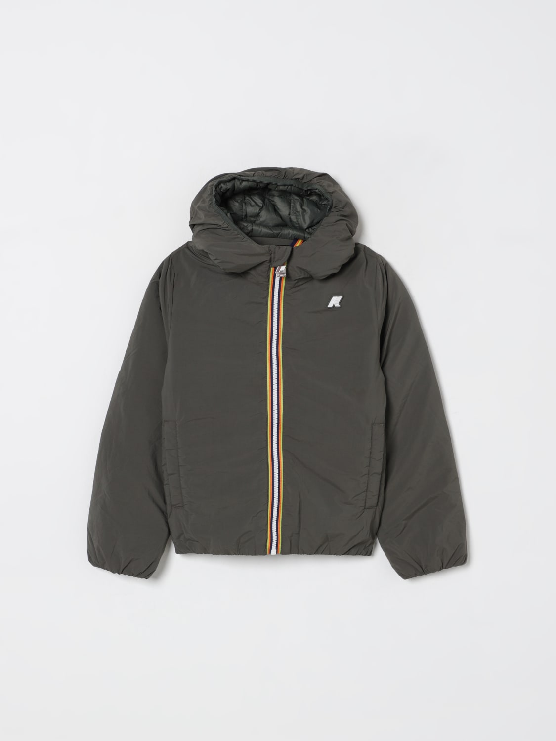 K-WAY VESTE: Manteau enfant K-way, Vert - Img 1