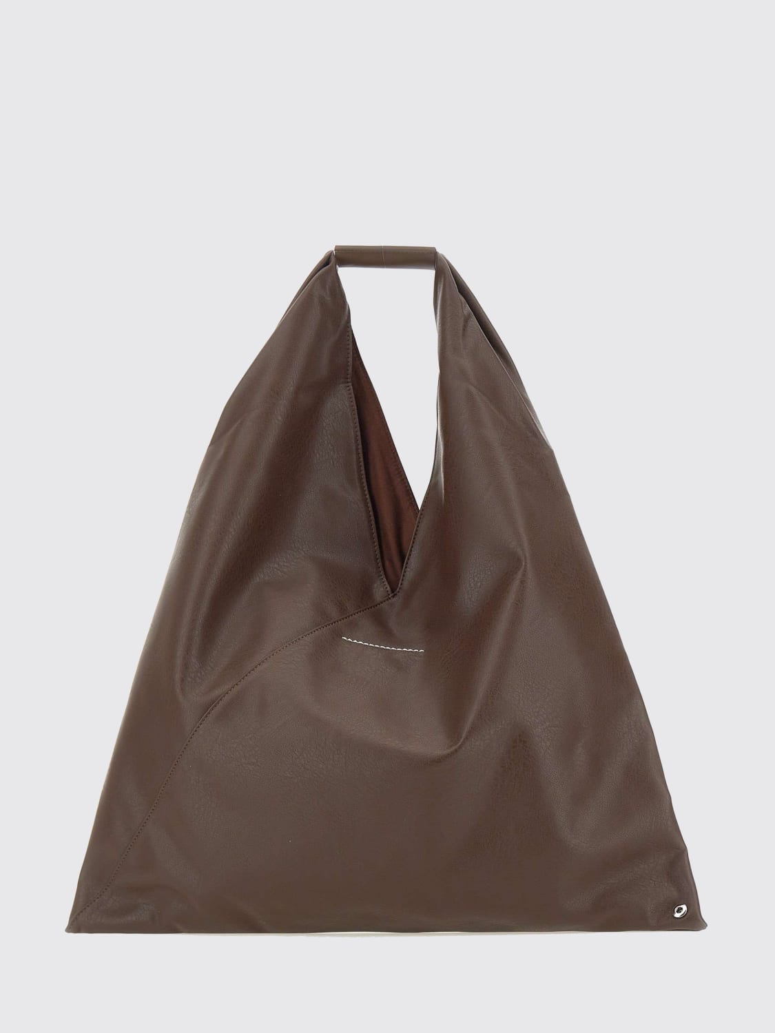 MM6 MAISON MARGIELA TOTE BAG: Handbag woman Mm6 Maison Margiela, Brown - Img 1
