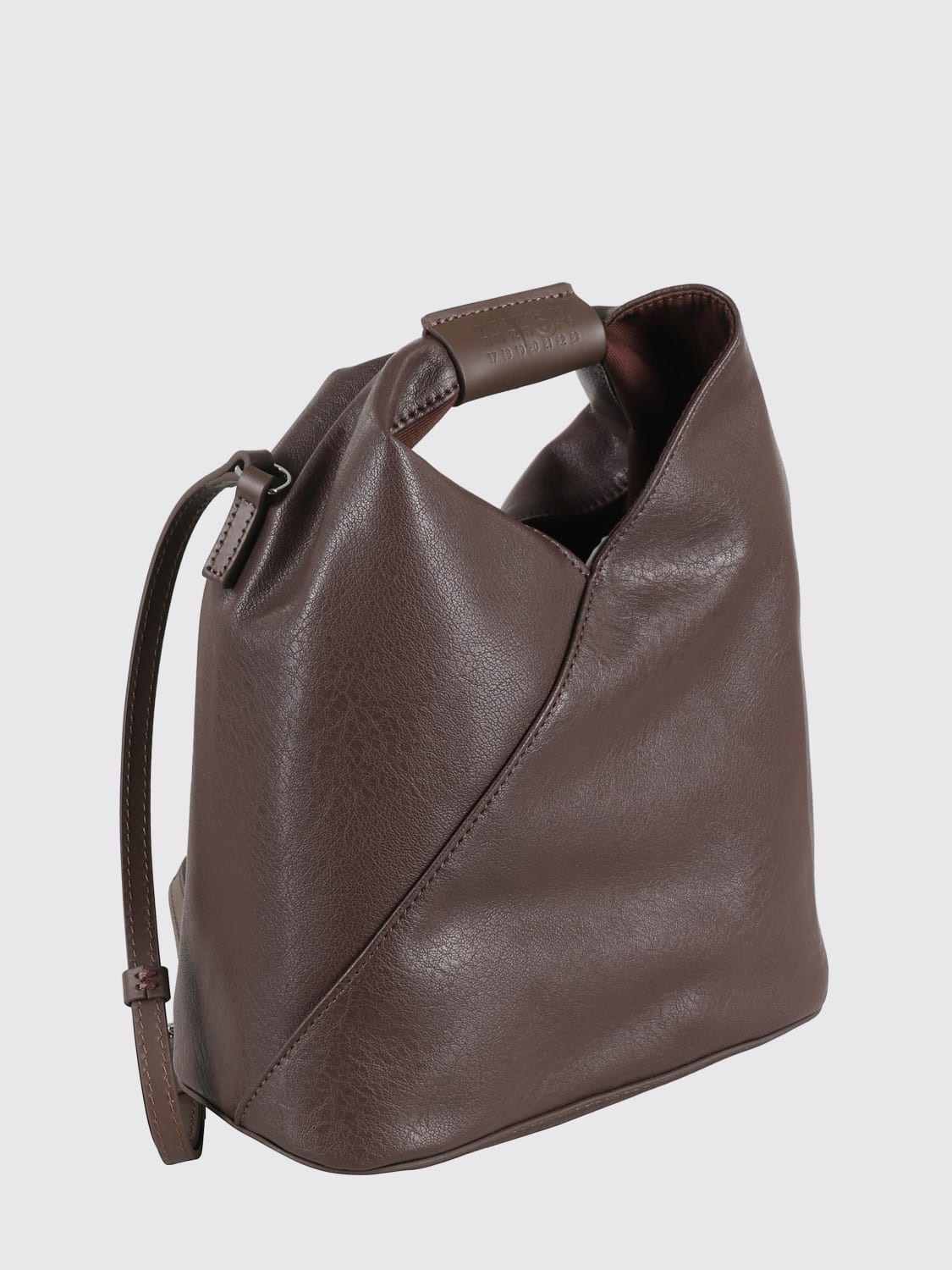 MM6 MAISON MARGIELA MINI BAG: Shoulder bag woman Mm6 Maison Margiela, Brown - Img 3