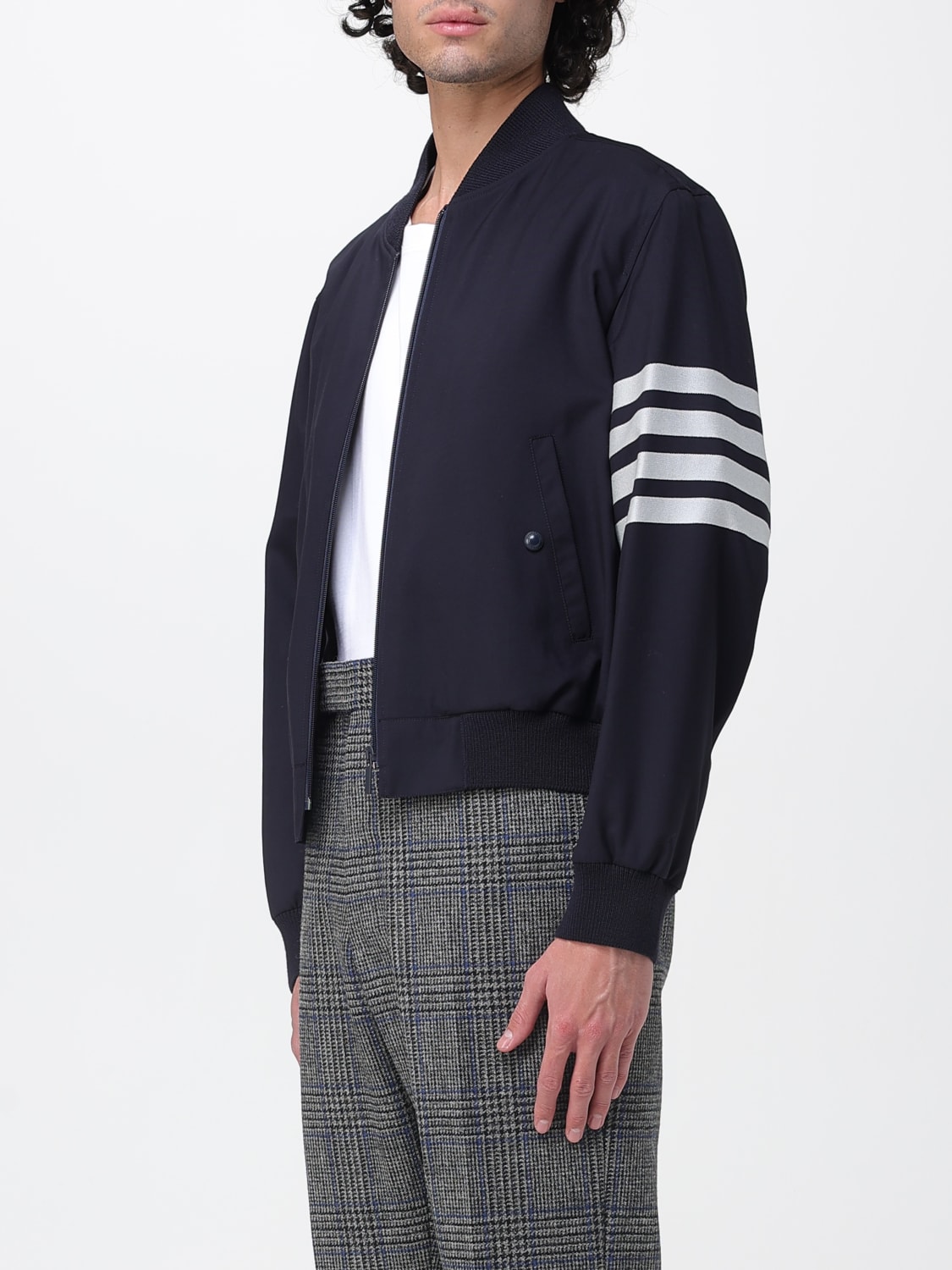 THOM BROWNE JACKET: Jacket men Thom Browne, Navy - Img 4
