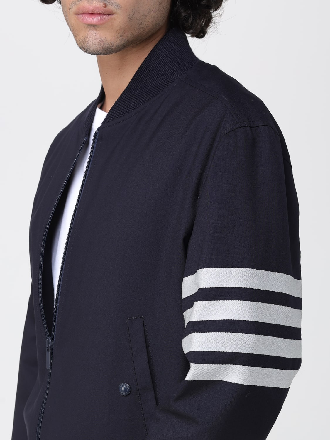 THOM BROWNE JACKET: Jacket men Thom Browne, Navy - Img 5