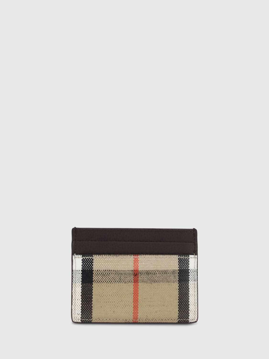 BURBERRY WALLET: Wallet woman Burberry, Earth - Img 1