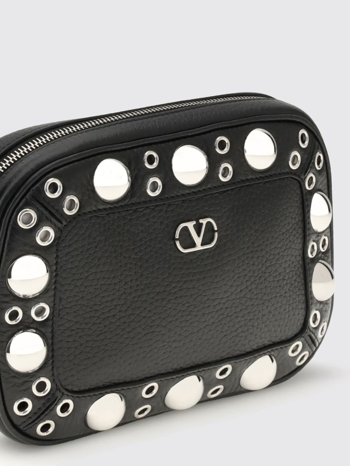 VALENTINO GARAVANI SHOULDER BAG: Bags men Valentino Garavani, Black - Img 3