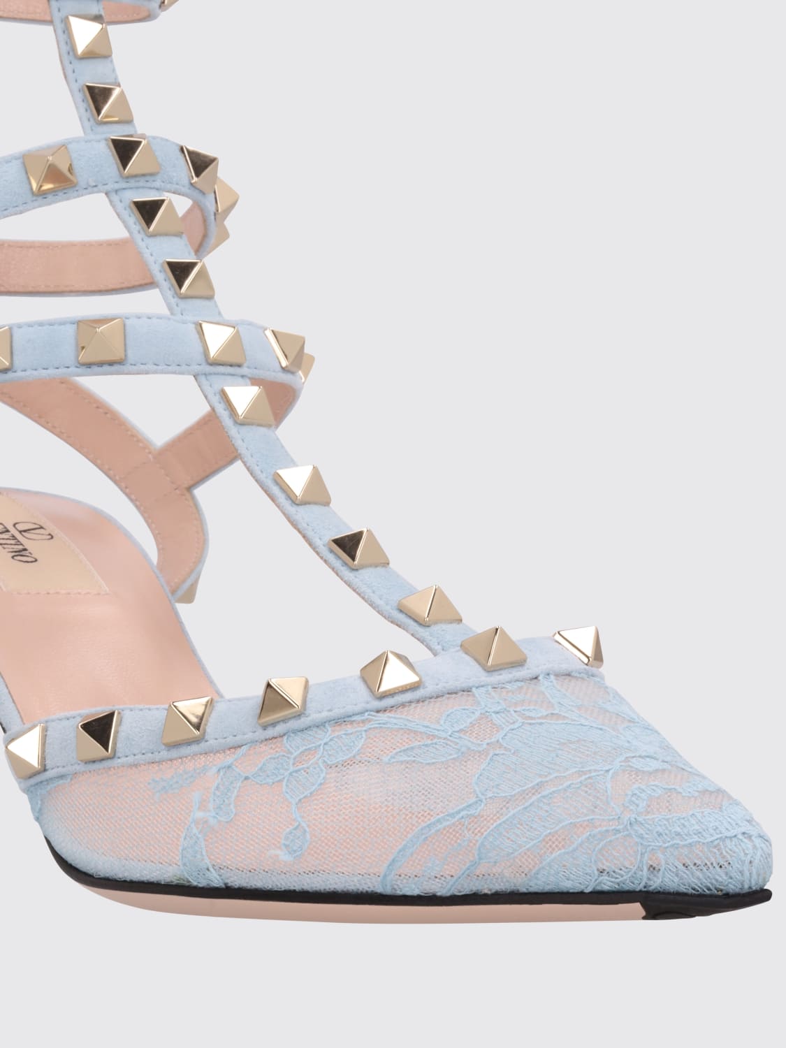 VALENTINO GARAVANI PUMP: Shoes woman Valentino Garavani, Grey - Img 4