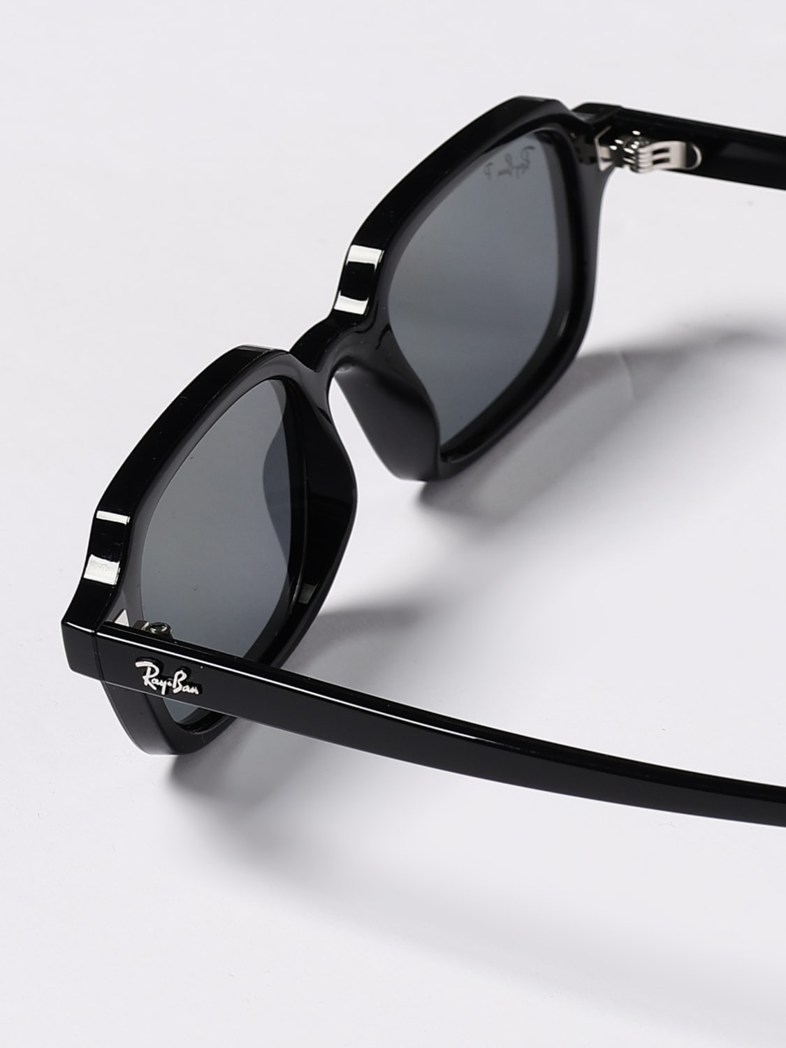 RAY-BAN SUNGLASSES: Sunglasses men Ray-ban, Black - Img 4