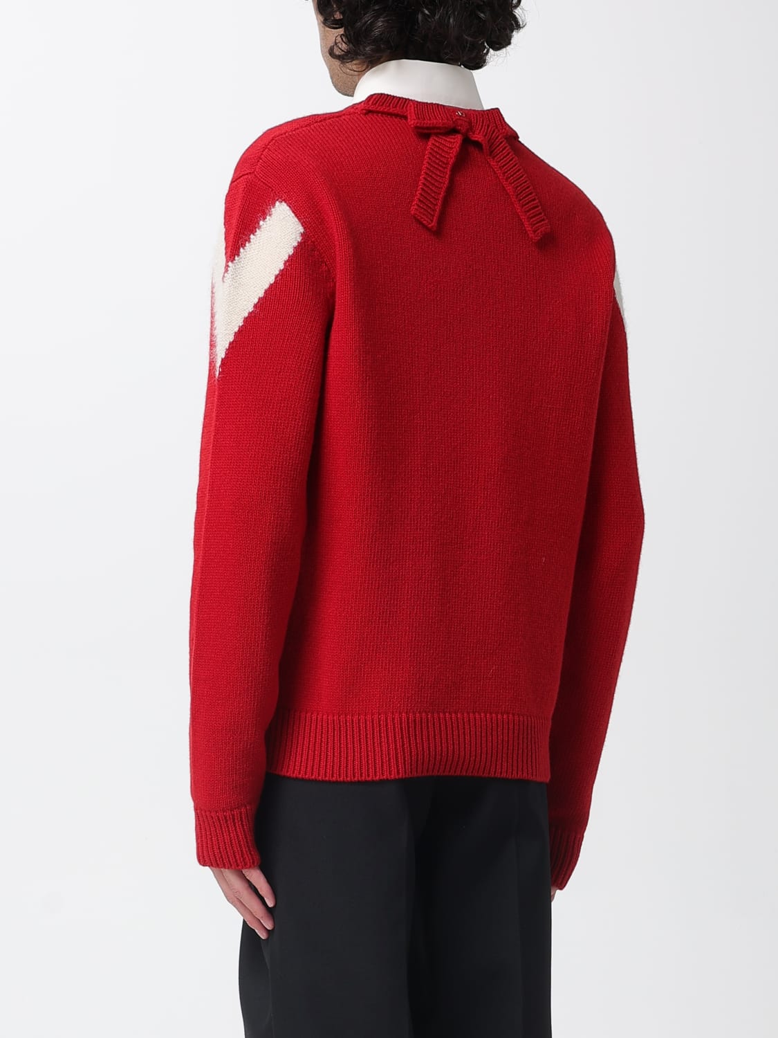 VALENTINO SWEATER: Sweater men Valentino, Ivory - Img 3
