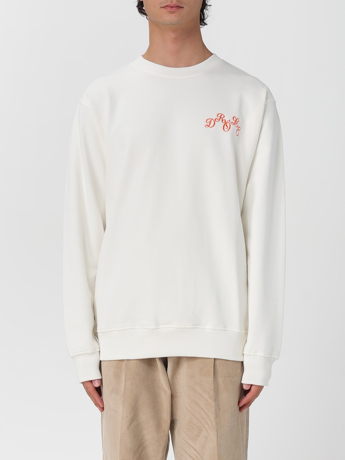 DRÔLE DE MONSIEUR SWEATSHIRT: Sweater men Drôle De Monsieur, White - Img 1