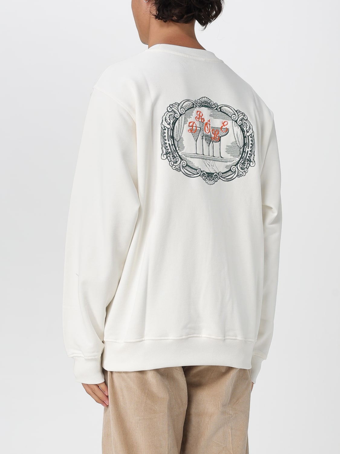 DRÔLE DE MONSIEUR SWEATSHIRT: Sweater men Drôle De Monsieur, White - Img 2