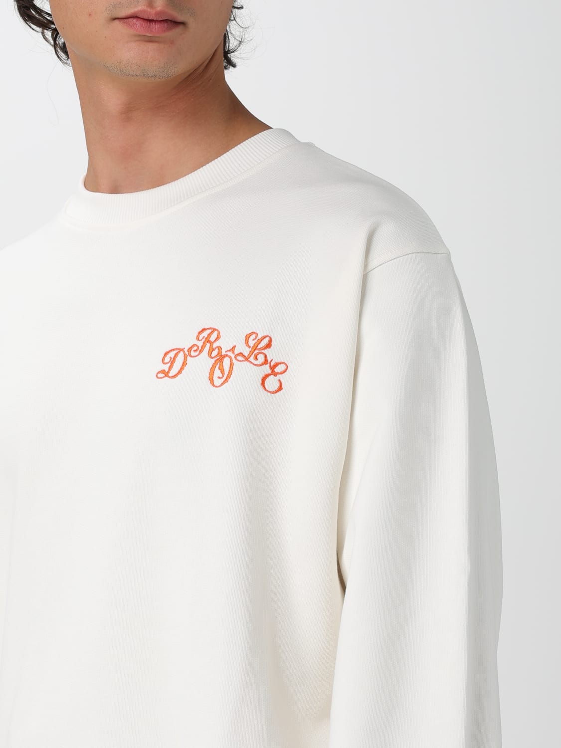 DRÔLE DE MONSIEUR SWEATSHIRT: Sweater men Drôle De Monsieur, White - Img 3