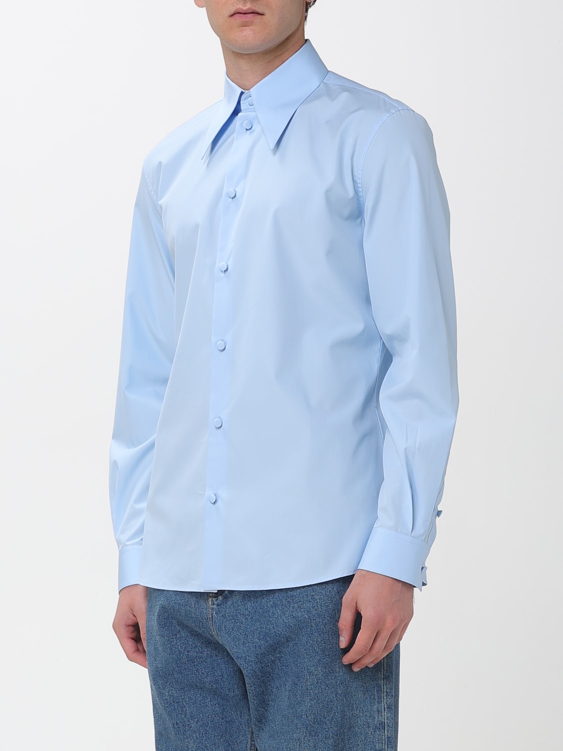 VALENTINO SHIRT: Shirt men Valentino, Blue - Img 4