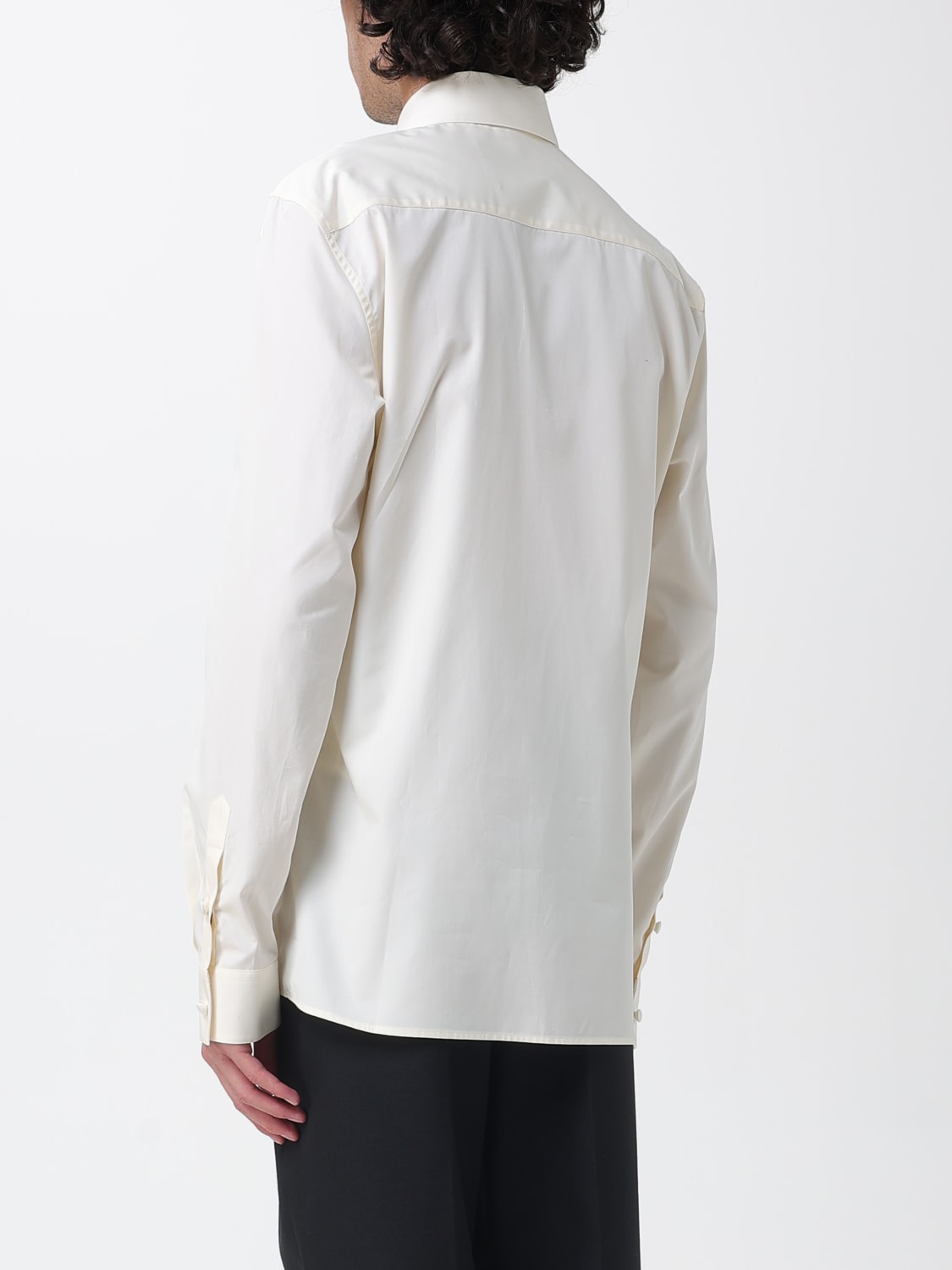 VALENTINO SHIRT: Shirt men Valentino, Ivory - Img 3