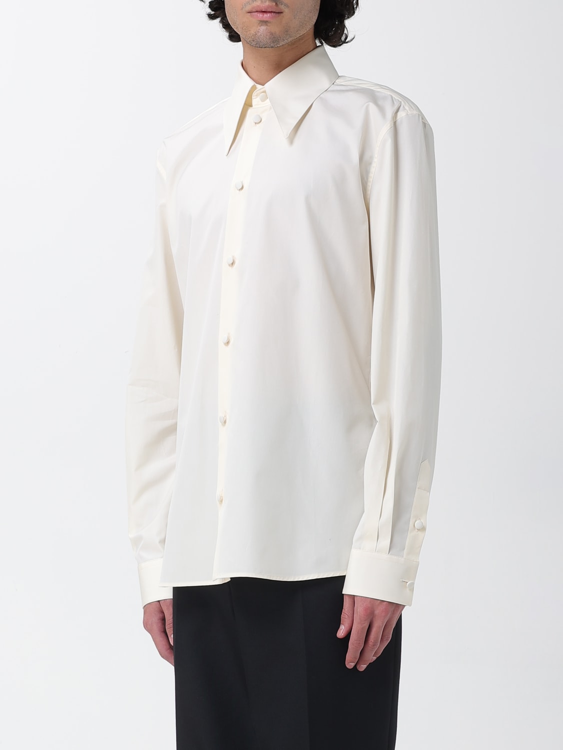 VALENTINO SHIRT: Shirt men Valentino, Ivory - Img 4
