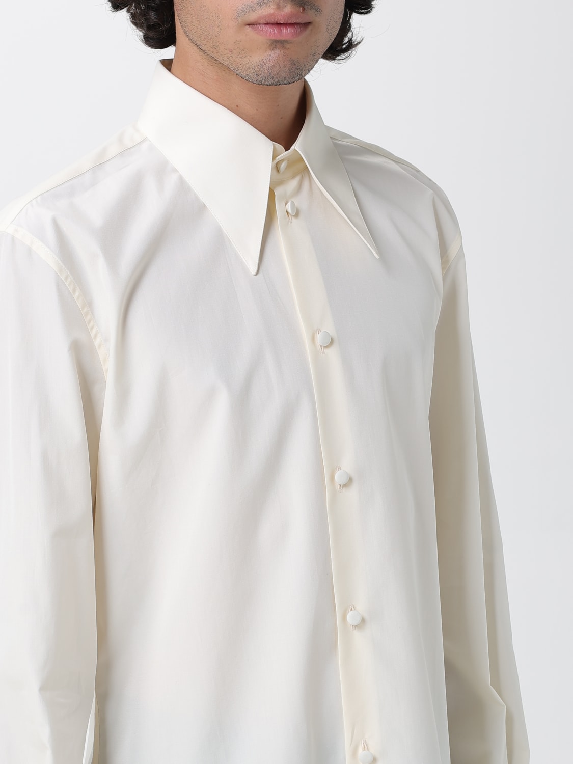 VALENTINO SHIRT: Shirt men Valentino, Ivory - Img 5