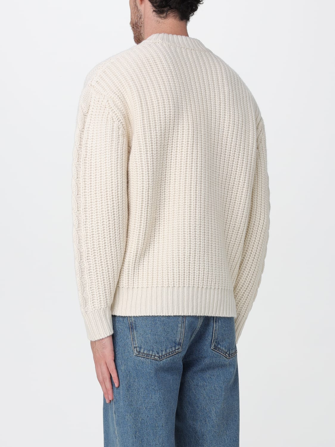 DRÔLE DE MONSIEUR SWEATER: Sweater men Drôle De Monsieur, White - Img 2