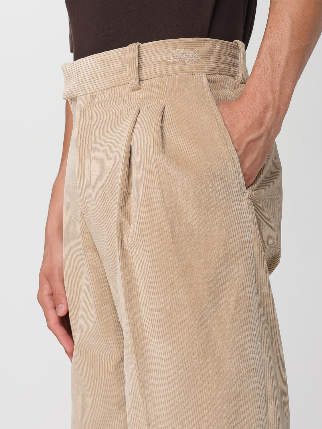 DRÔLE DE MONSIEUR PANTS: Pants men Drôle De Monsieur, Beige - Img 3