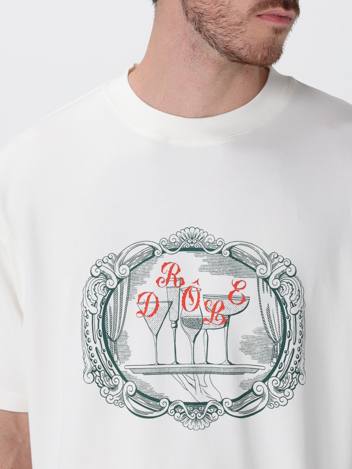 DRÔLE DE MONSIEUR T-SHIRT: T-shirt herren Drôle De Monsieur, Weiß - Img 3