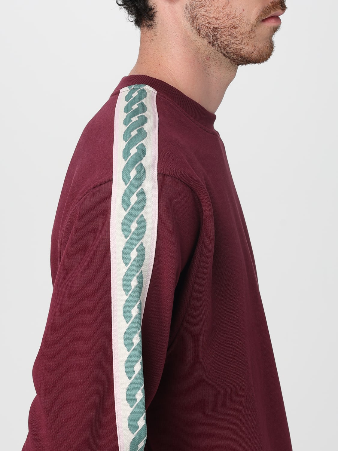 DRÔLE DE MONSIEUR SWEATSHIRT: Sweater men Drôle De Monsieur, Red - Img 3