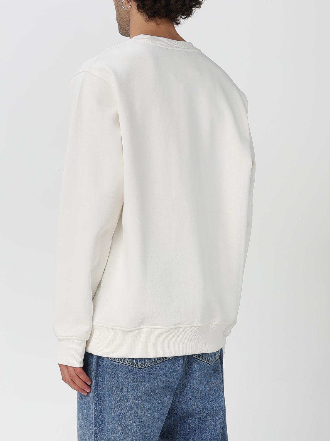 DRÔLE DE MONSIEUR SWEATSHIRT: Sweater men Drôle De Monsieur, White - Img 2