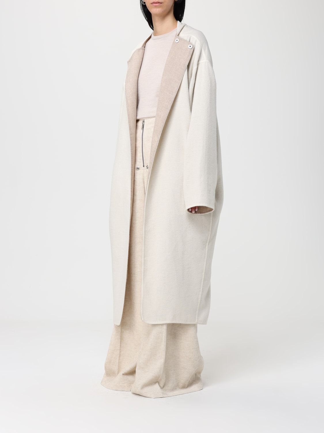 RICK OWENS MANTEL: Mantel damen Rick Owens, Milch - Img 4