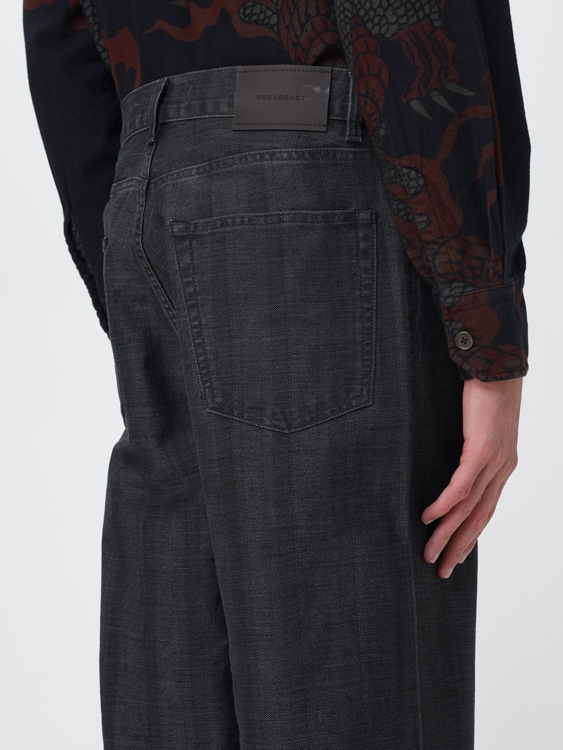 OUR LEGACY JEANS: Jeans men Our Legacy, Black - Img 5