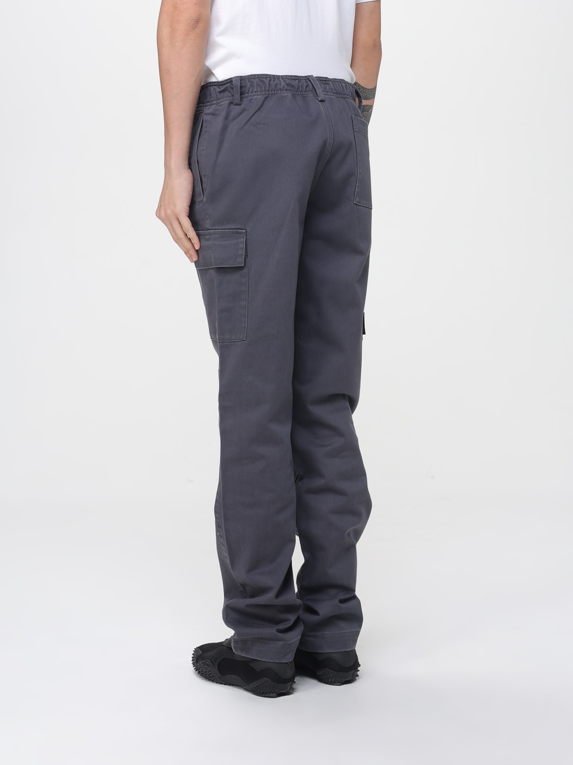 GR10K PANTS: Pants men Gr10k, Grey - Img 2