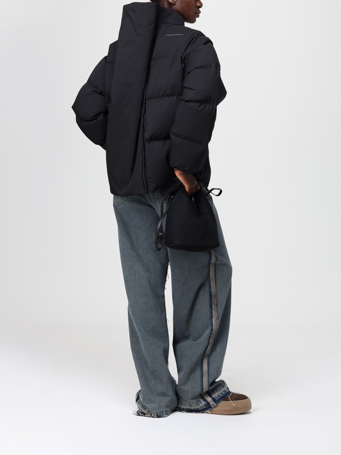 MM6 MAISON MARGIELA JACKET: Jacket woman Mm6 Maison Margiela, Black - Img 2